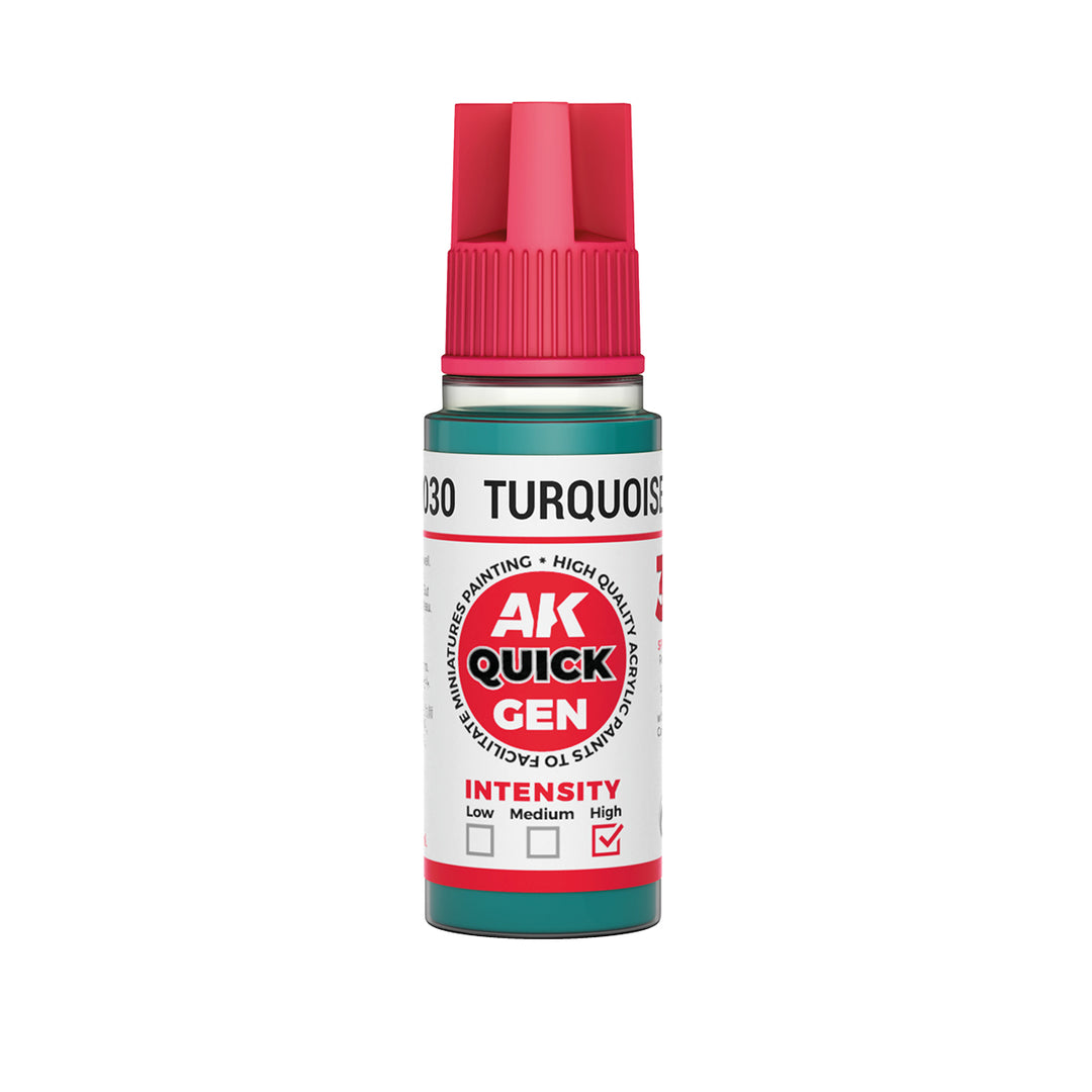 Quick Gen: Turquoise Green (AK Interactive) (AK17030)