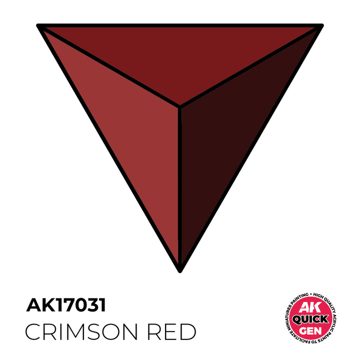 Quick Gen: Crimson Red (AK Interactive) (AK17031)