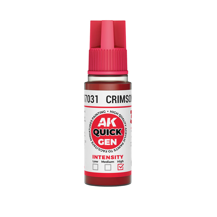 Quick Gen: Crimson Red (AK Interactive) (AK17031)