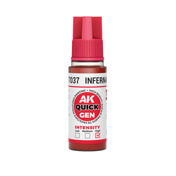 Quick Gen: Infernal Red (AK Interactive) (AK17037)