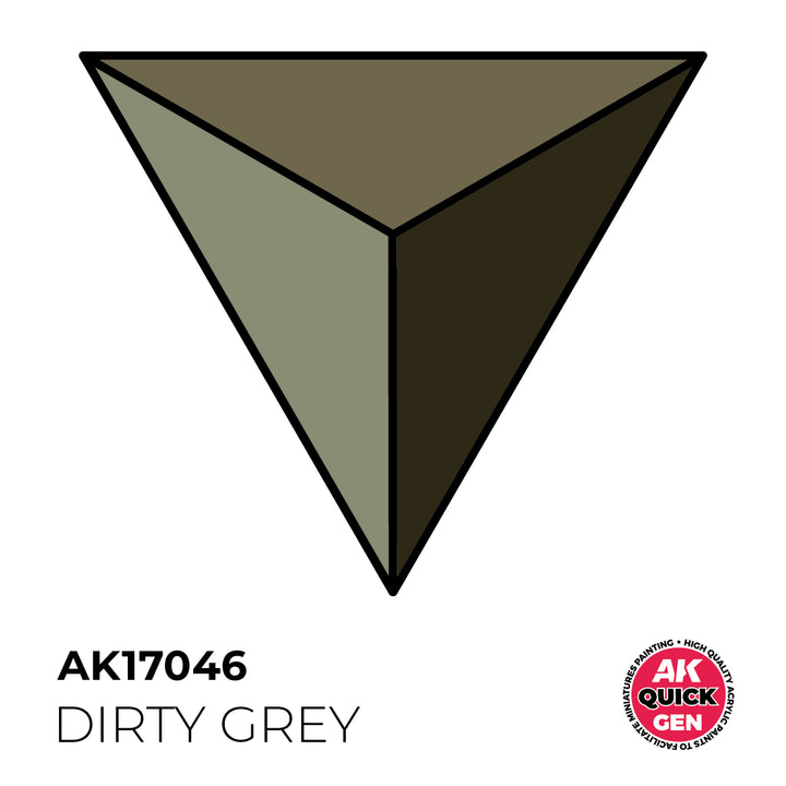Quick Gen: Dirty Grey (AK Interactive) (AK17046)