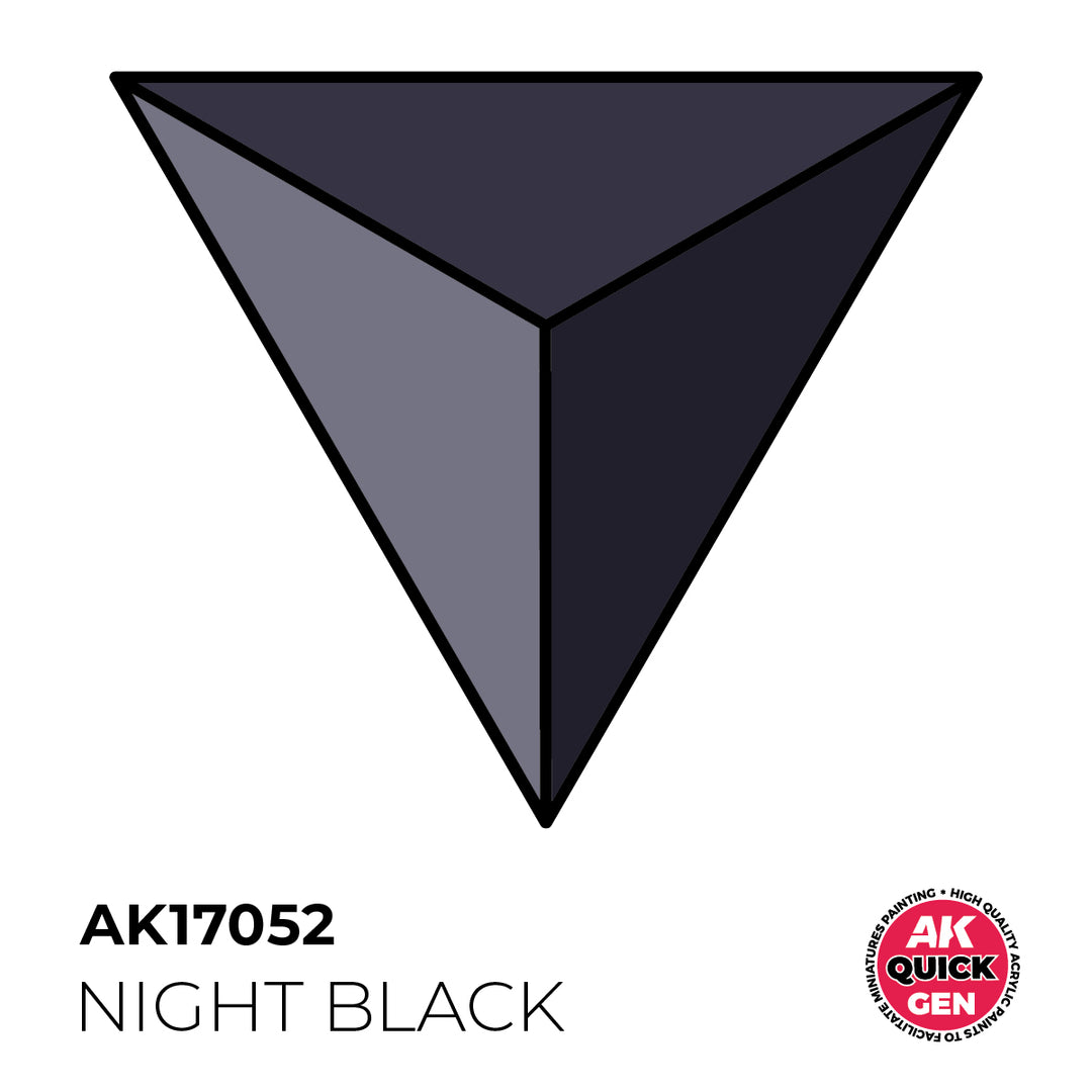 Quick Gen: Night Black (AK Interactive) (AK17052)