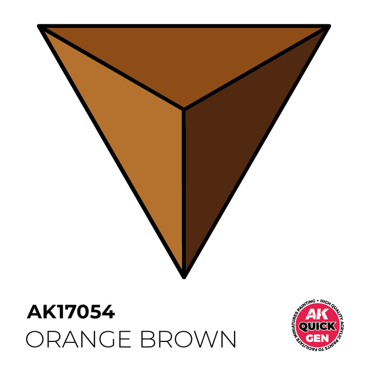 Quick Gen: Orange Brown (AK Interactive) (AK17054)