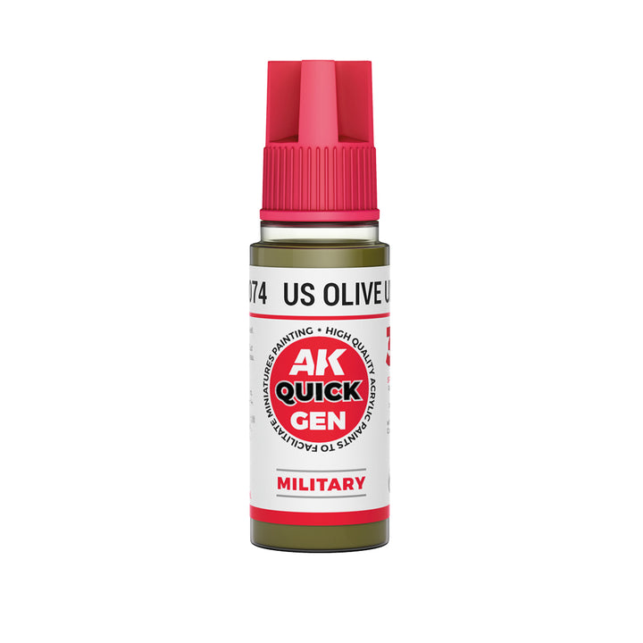 Quick Gen: US Olive Uniform (AK Interactive) (AK17074)