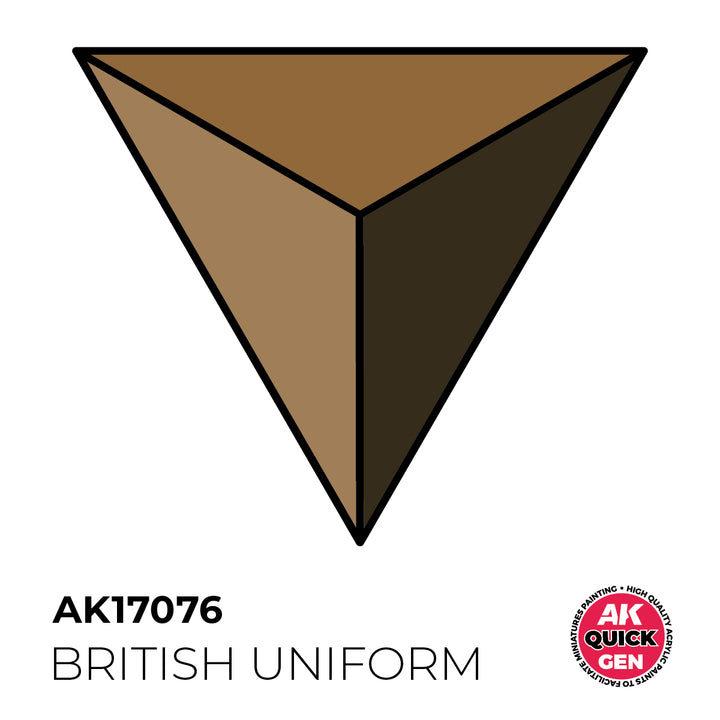 Quick Gen: British Uniform (AK Interactive) (AK17076)