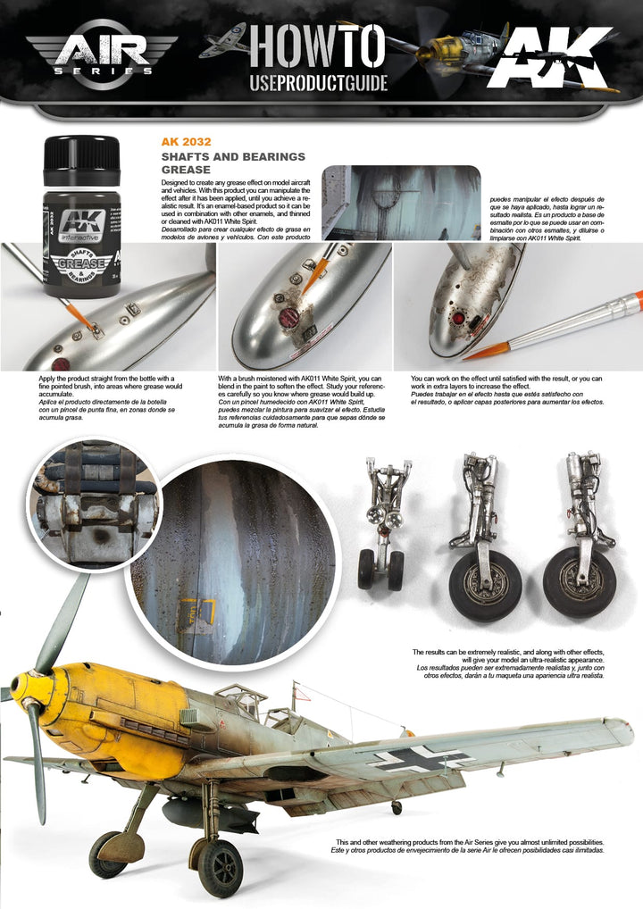 Enamel: Shafts and Bearings Grease (AK Interactive) (AK2032)