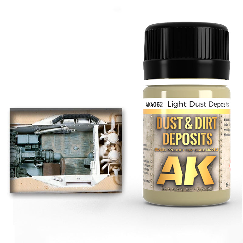 Enamel: Dust & Dirt Deposits - Light Dust (AK Interactive) (AK4062)