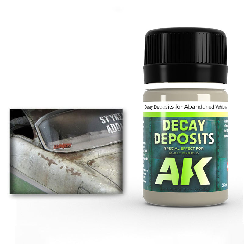 Enamel: Decay Deposits for Abandoned Vehicles (AK Interactive) (AK675)