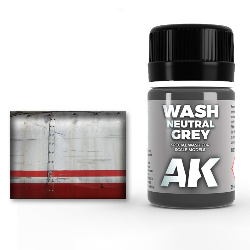 Wash: Neutral Grey (AK Interactive) (AK677)