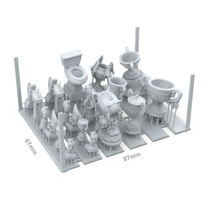 Fantasy Football Trophies – AK Basing Bits (AK Interactive) (AKBIT0037)