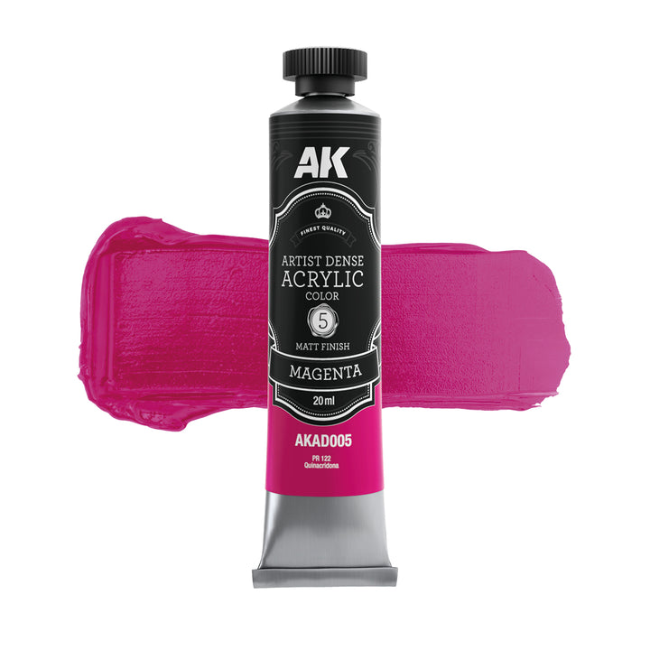Red Color Set – Artistic Dense Acrylic Color (AK Interactive) (AKAD107)
