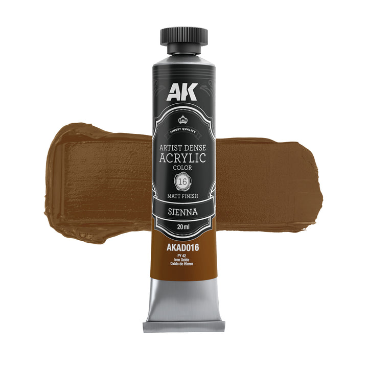 Yellow Color Set – Artistic Dense Acrylic Color (AK Interactive) (AKAD106)