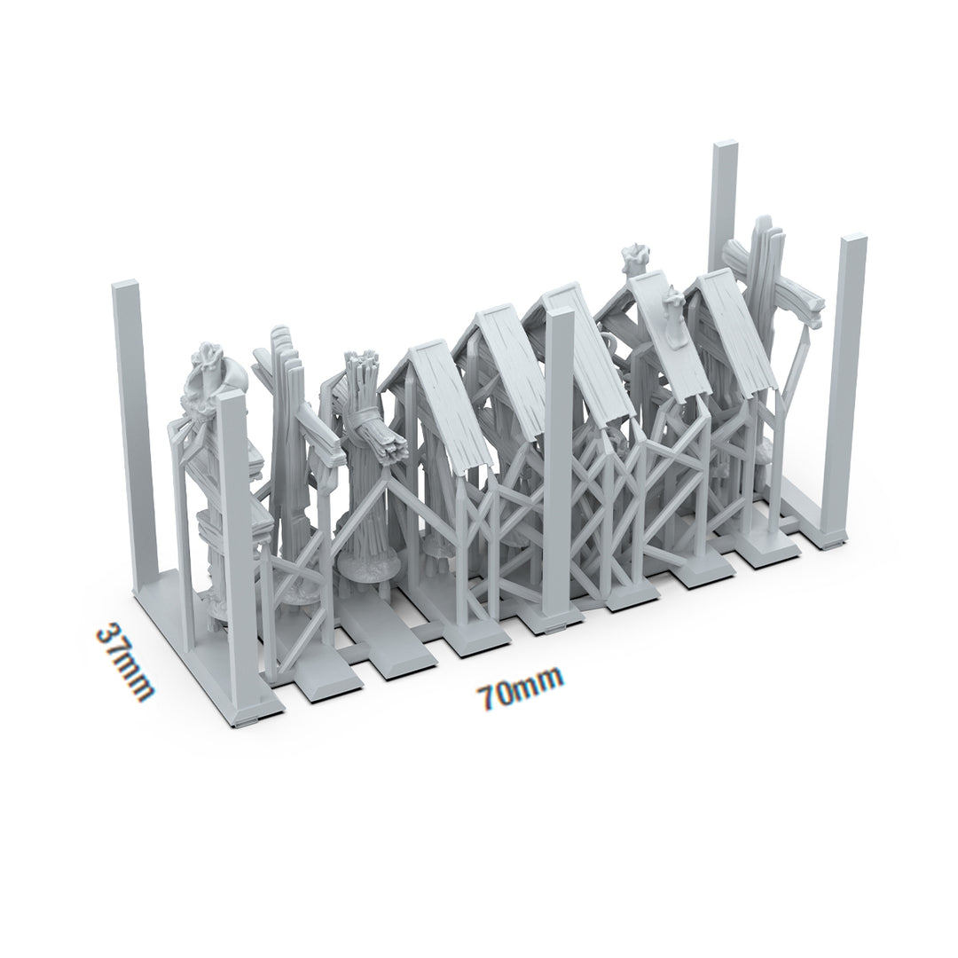 Wood Crosses – AK Basing Bits (AK Interactive) (AKBIT0031)