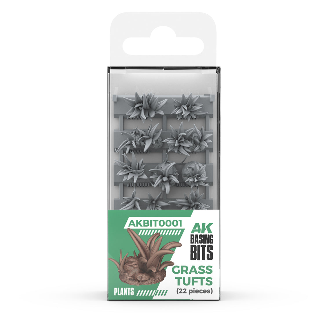 Grass Tufts – AK Basing Bits (AK Interactive) (AKBIT0001)