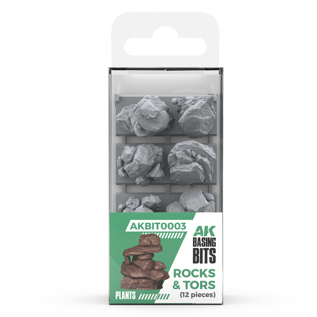 Rocks & Tors – AK Basing Bits (AK Interactive) (AKBIT0003)