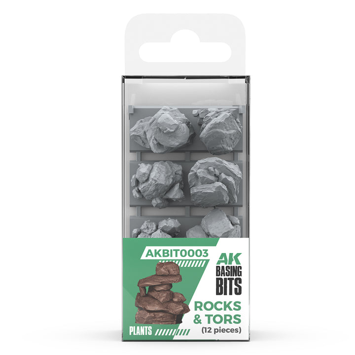 Rocks & Tors – AK Basing Bits (AK Interactive) (AKBIT0003)