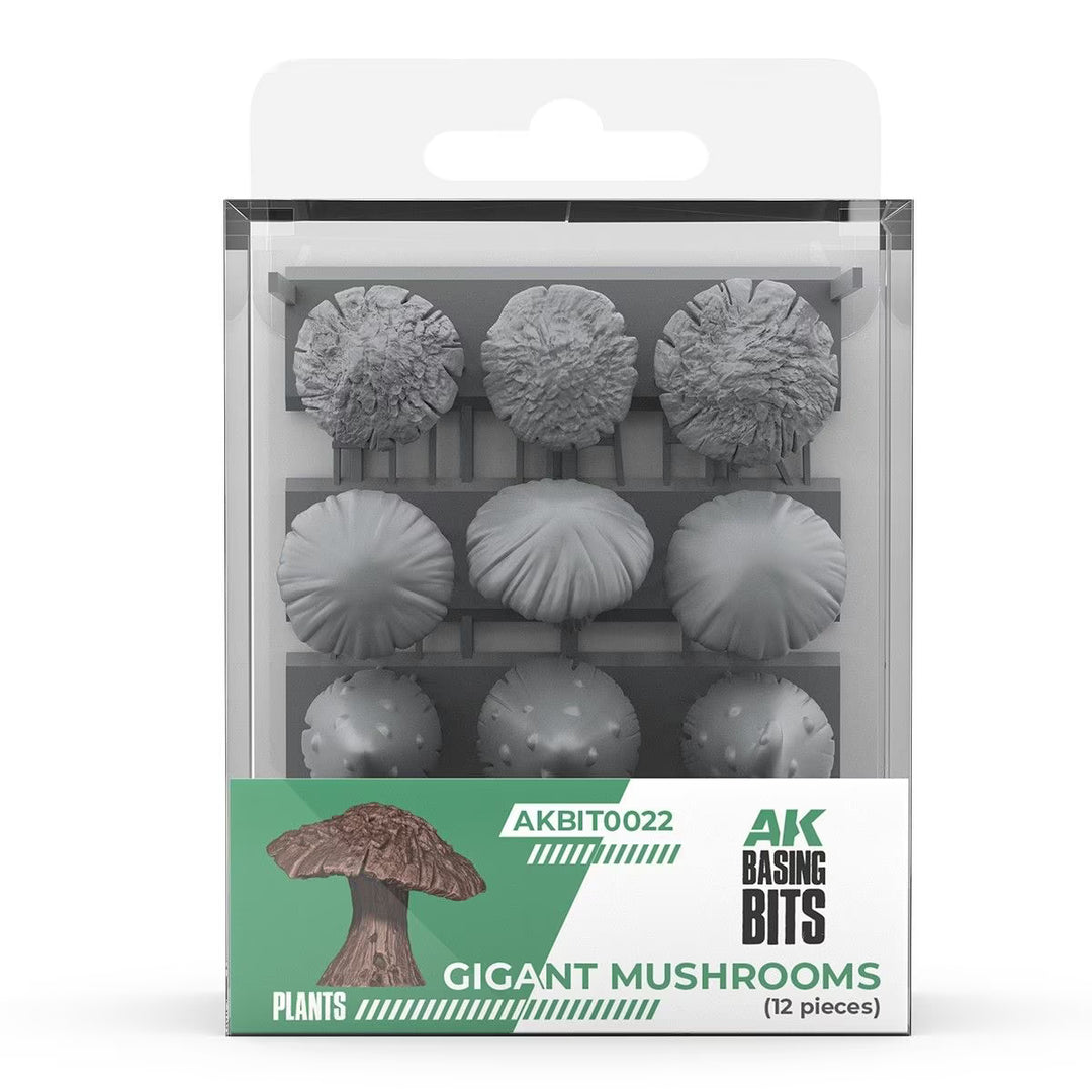 Gigant Mushrooms - AK Basing Bits (AK Interactive) (AKBIT0022)