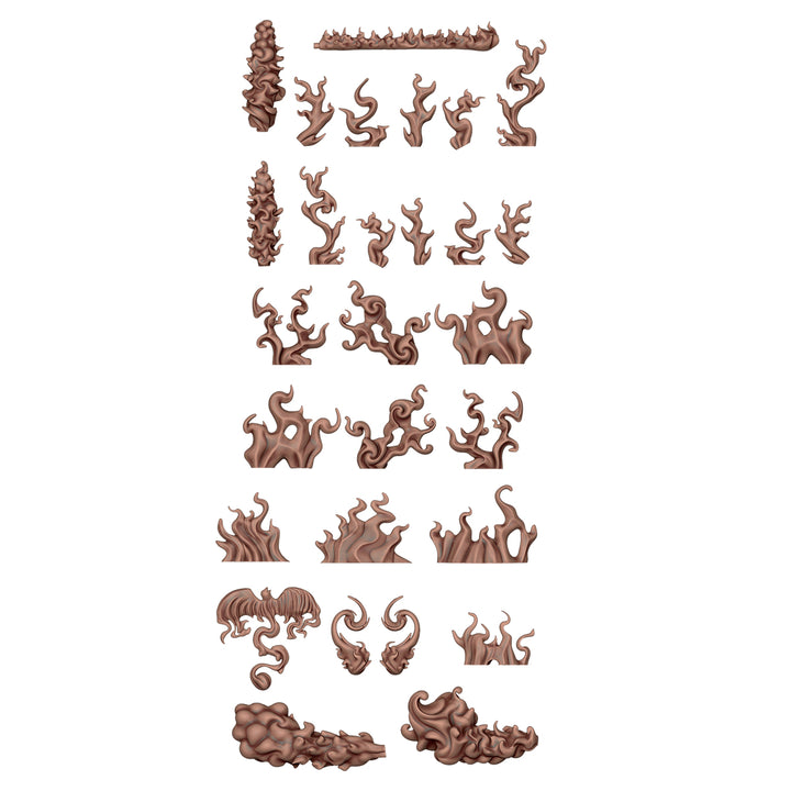 Flame Spell – AK Basing Bits (AK Interactive) (AKBIT0032)