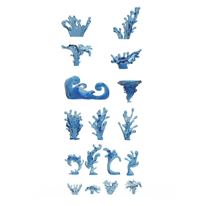 Water FX – AK Basing Bits (AK Interactive) (AKBIT0033)
