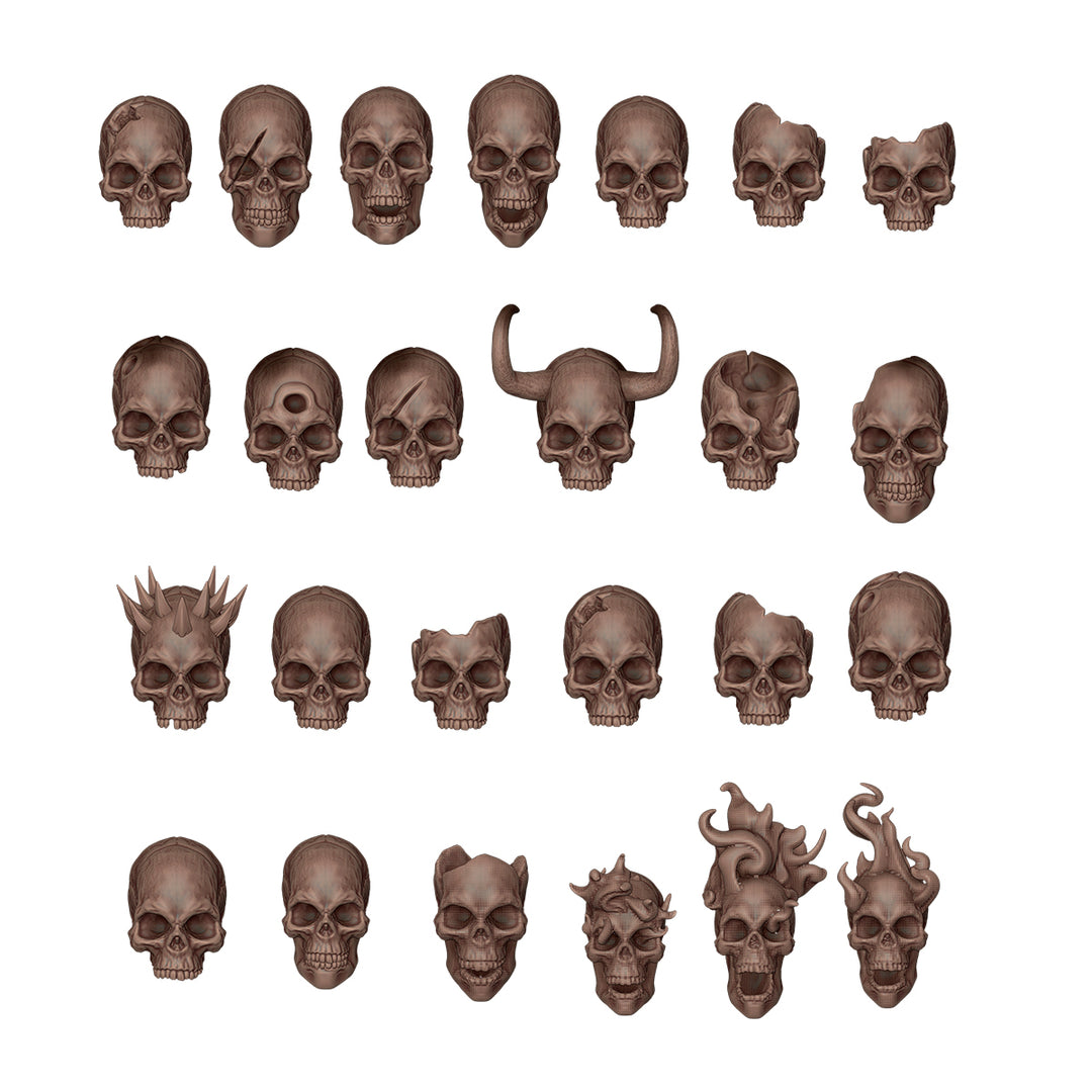 Skulls – AK Basing Bits (AK Interactive) (AKBIT0009)