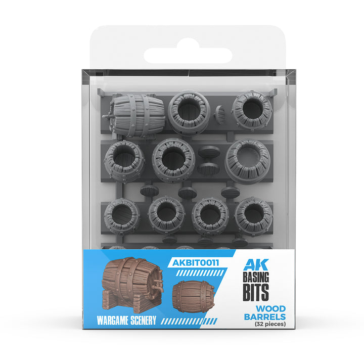 Wood Barrels – AK Basing Bits (AK Interactive) (AKBIT0011)