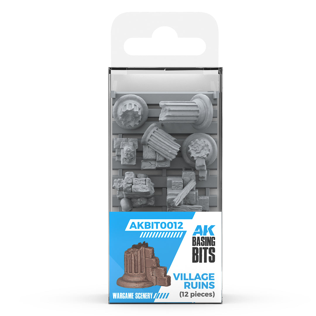 Village Ruins – AK Basing Bits (AK Interactive) (AKBIT0012)
