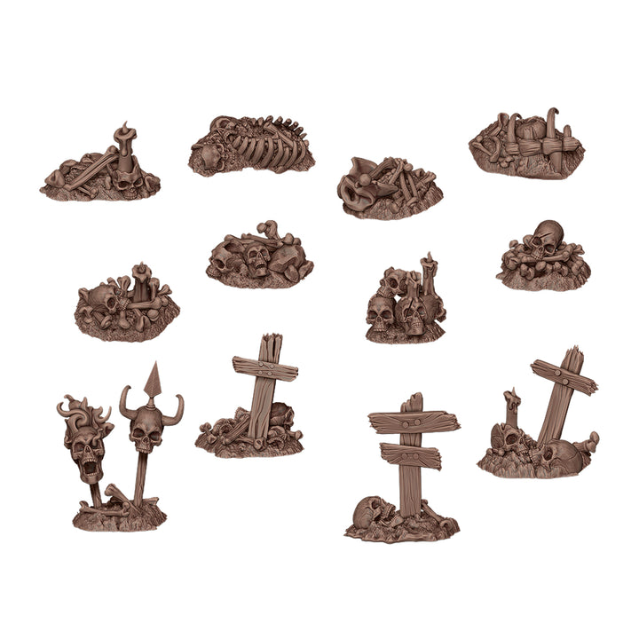 Bones Remains – AK Basing Bits (AK Interactive) (AKBIT0014)