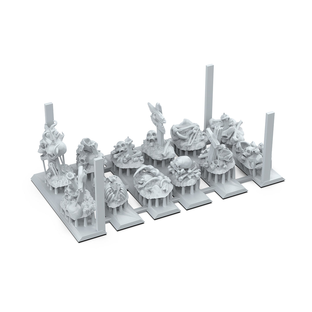 Bones Remains – AK Basing Bits (AK Interactive) (AKBIT0014)