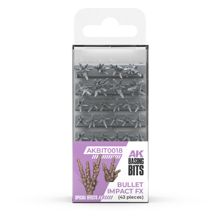 Bullet Impact FX – AK Basing Bits (AK Interactive) (AKBIT0018)