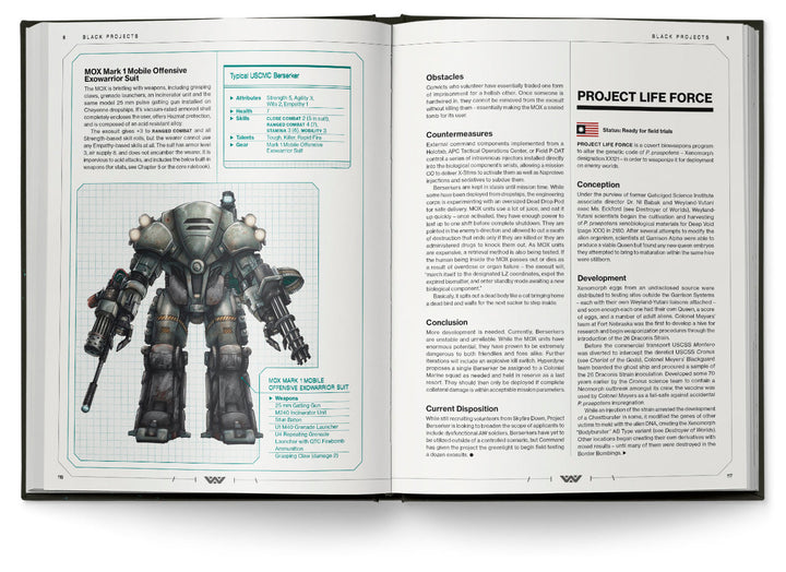 ALIEN: The Roleplaying Game Evolved Edition - Colonial Marines Operations Manual