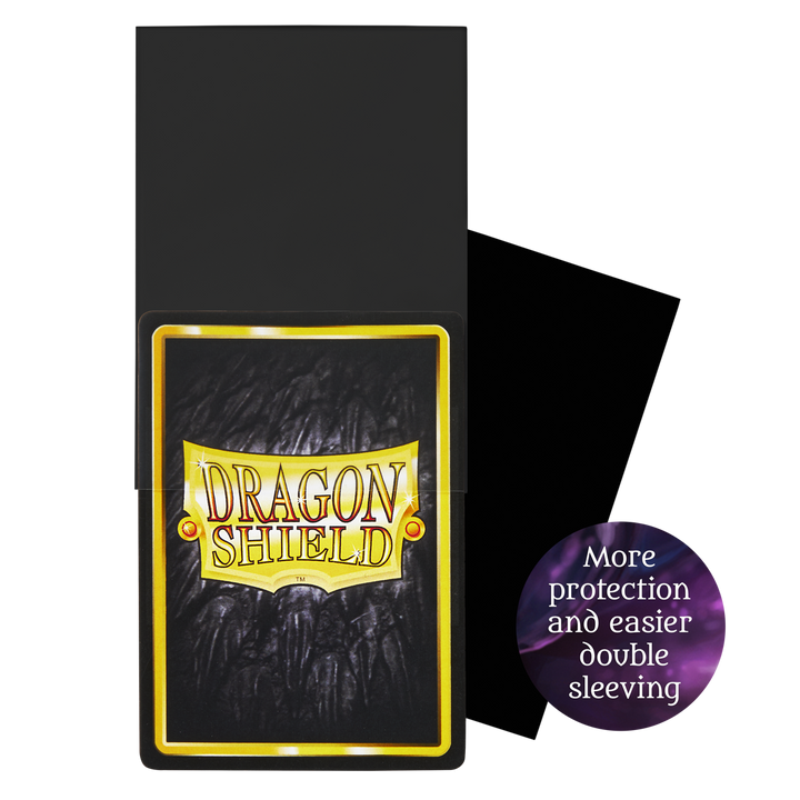 Dragon Shield Perfect Fit Thick Inner Sleeves - Black (AT-13005)