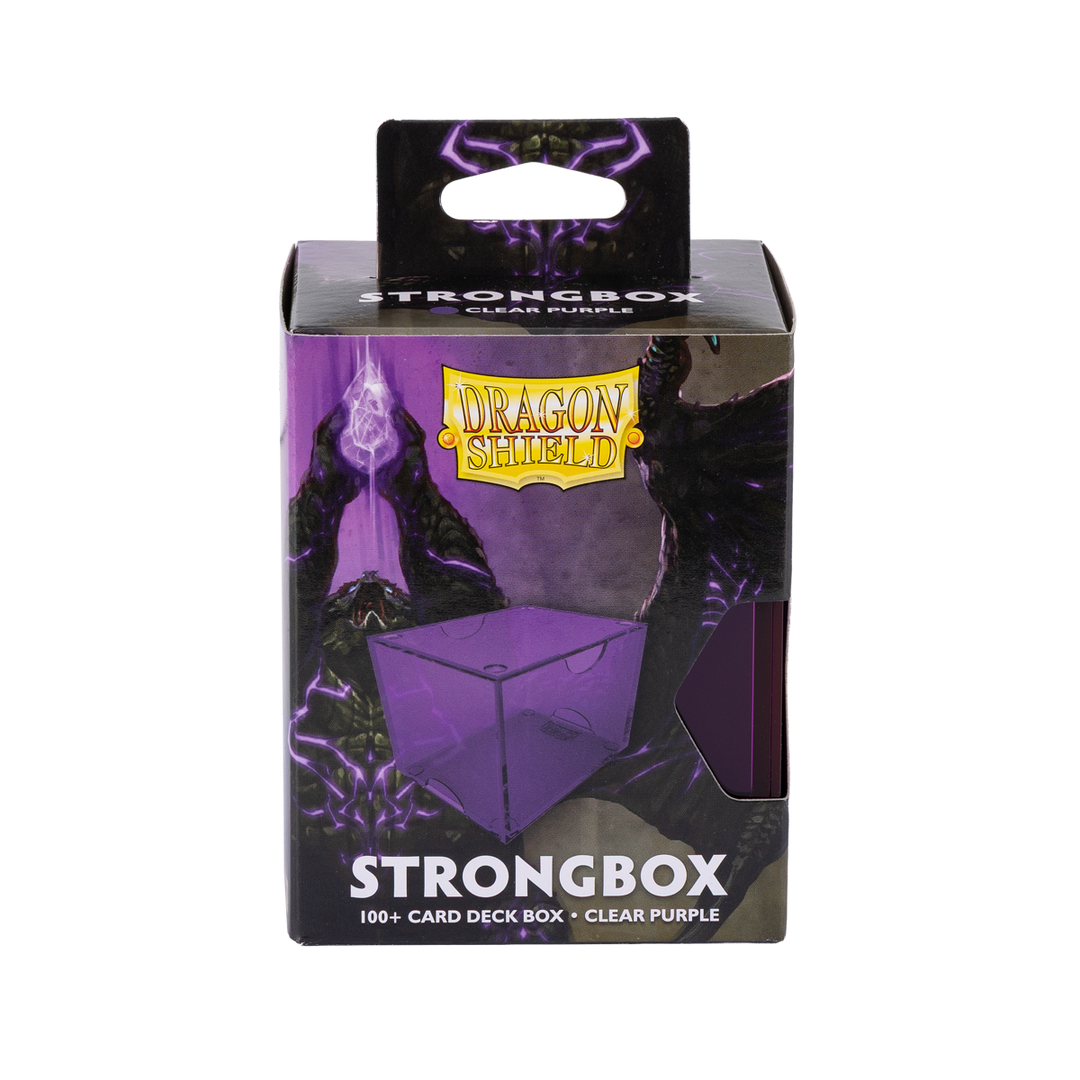 Dragon Shield Strongbox - Clear Purple (AT-19004)