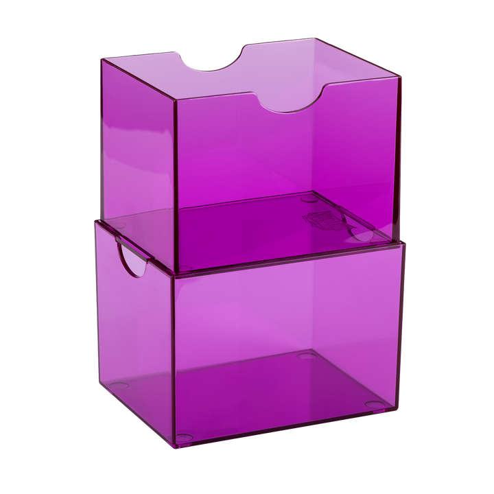 Dragon Shield Strongbox - Clear Purple (AT-19004)