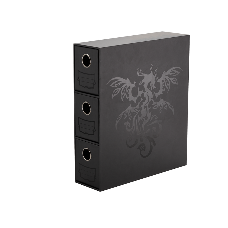 Dragon Shield Fortress Card Drawers - Black (AT-33700)