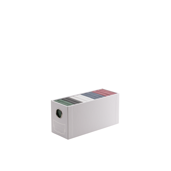 Dragon Shield Fortress - 2-Card Drawers Vertical - White (AT-33702)