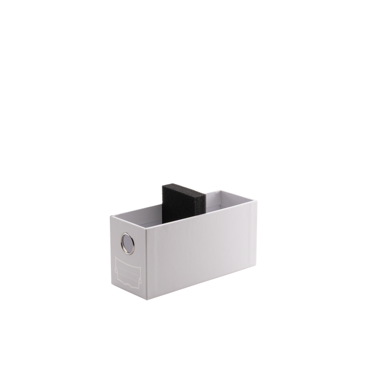 Dragon Shield Fortress - 2-Card Drawers Vertical - White (AT-33702)