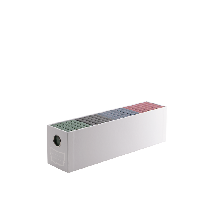 Dragon Shield Fortress - 3-Card Drawers Vertical - White (AT-33703)