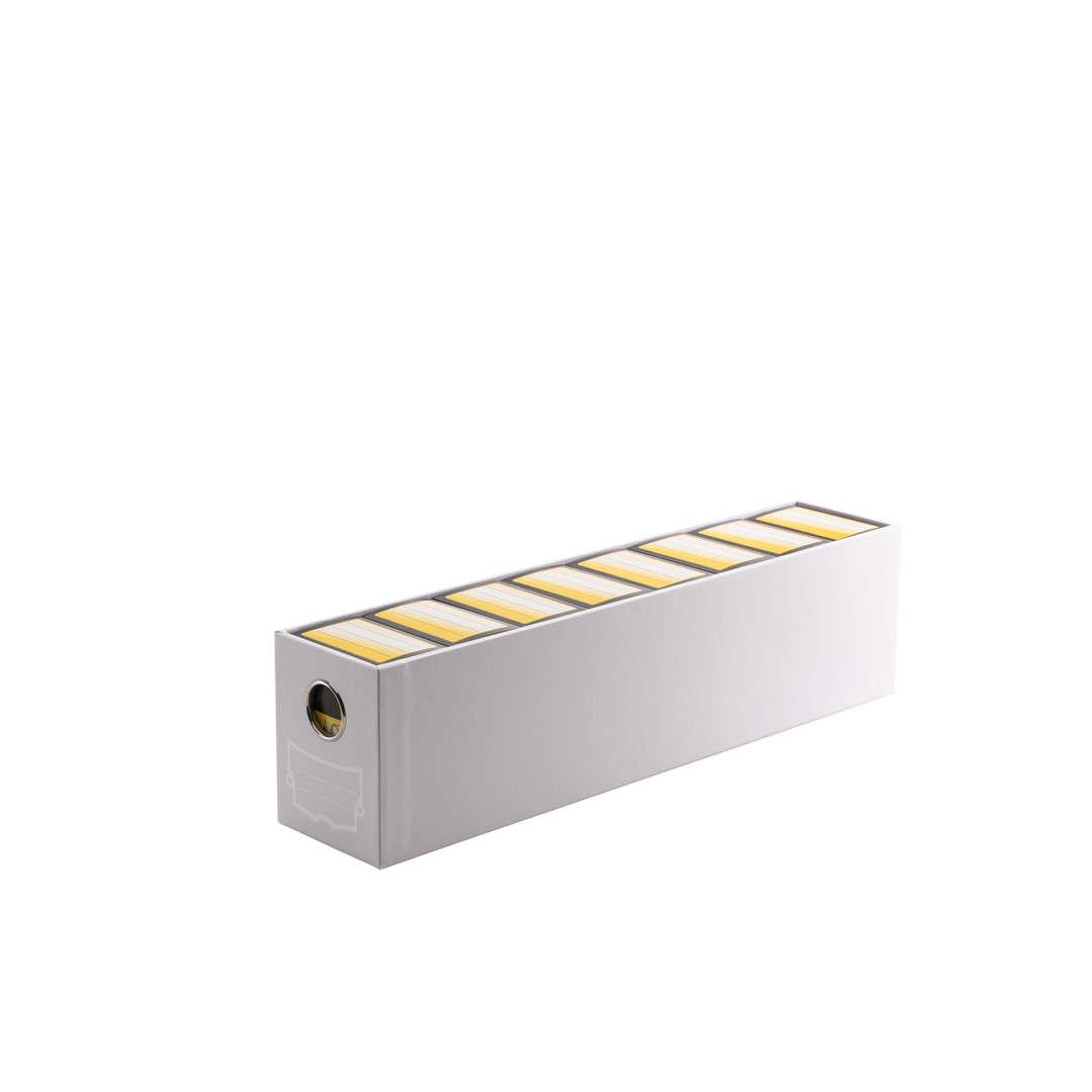 Dragon Shield Fortress - 4-Card Drawers Horizontal - White (AT-33704)