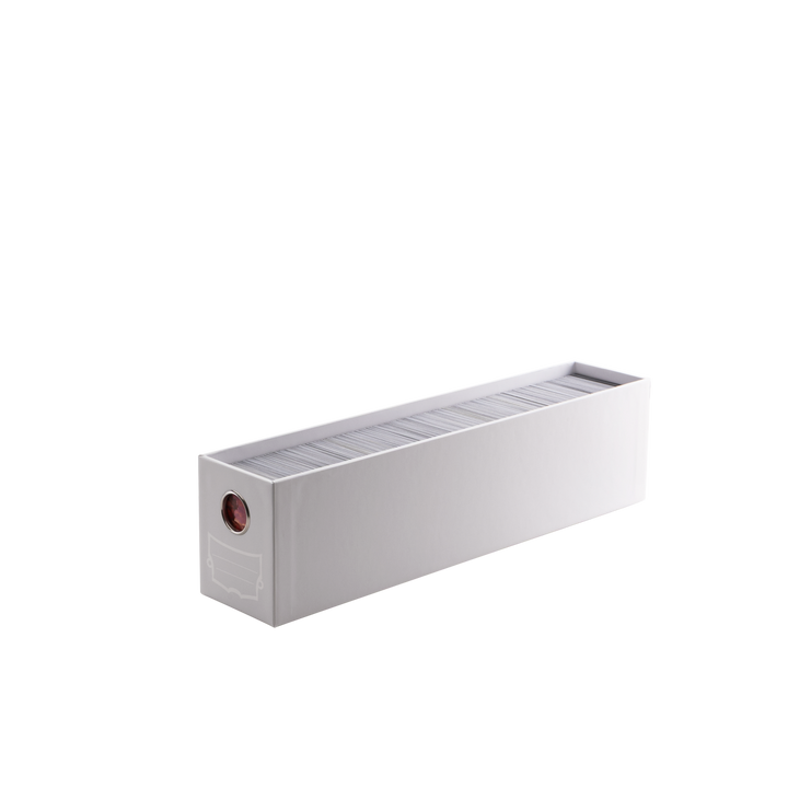 Dragon Shield Fortress - 4-Card Drawers Horizontal - White (AT-33704)