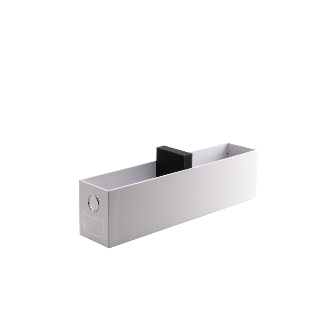 Dragon Shield Fortress - 4-Card Drawers Horizontal - White (AT-33704)