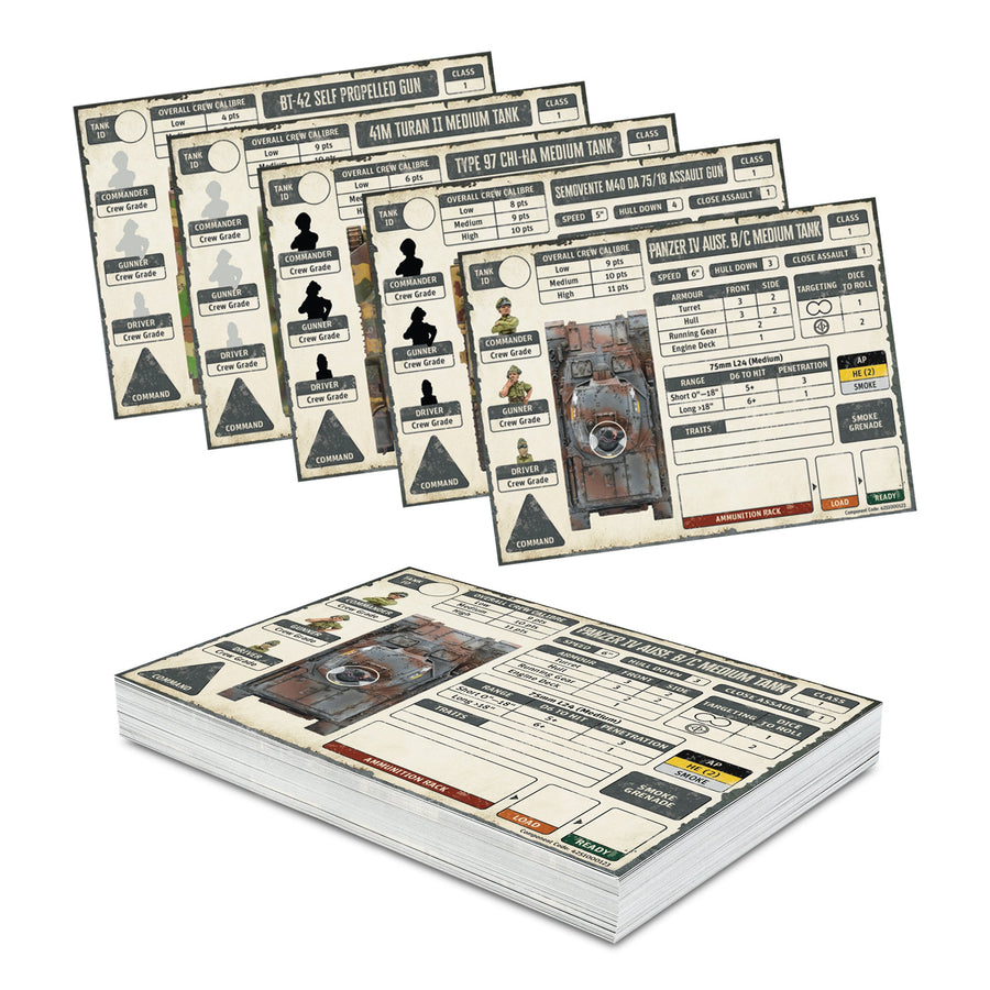 Achtung Panzer! Axis Card Pack