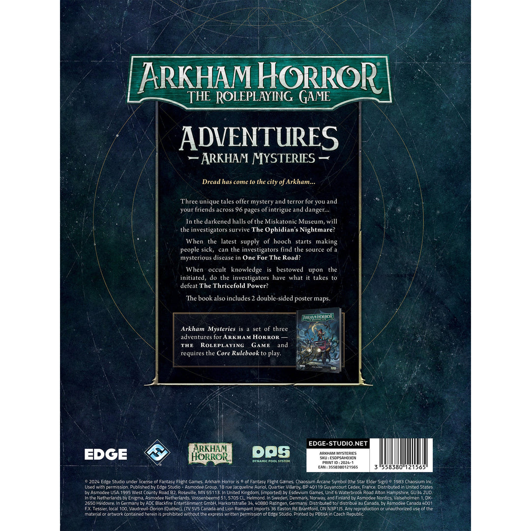 Arkham Horror: The Roleplaying Game - Arkham Mysteries