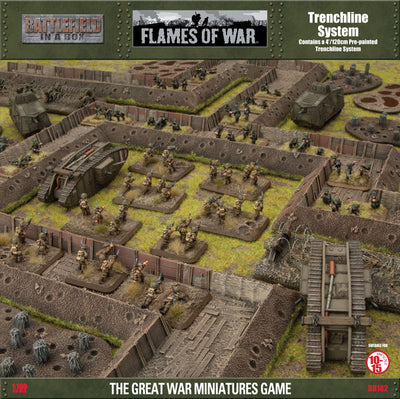 Battlefield in a Box: Great War - Trenchline System (x8) (BB182)