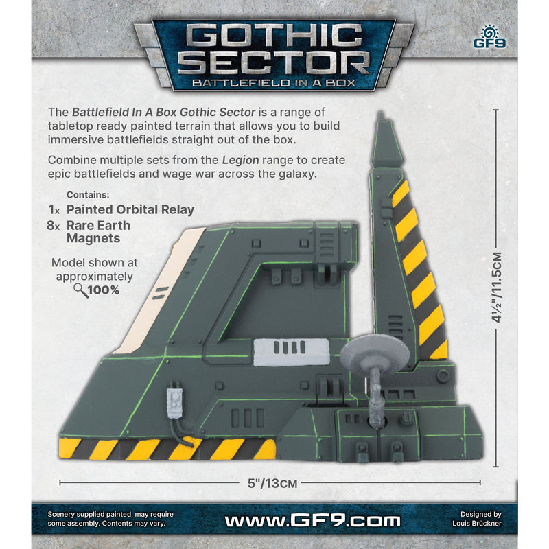 Battlefield in a Box: Gothic Sector - Legion Orbital Relay (BB660)