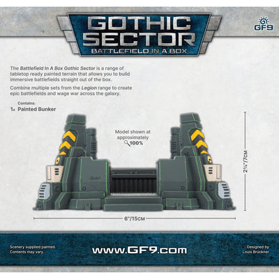 Battlefield in a Box: Gothic Sector - Legion Bunker (BB662)