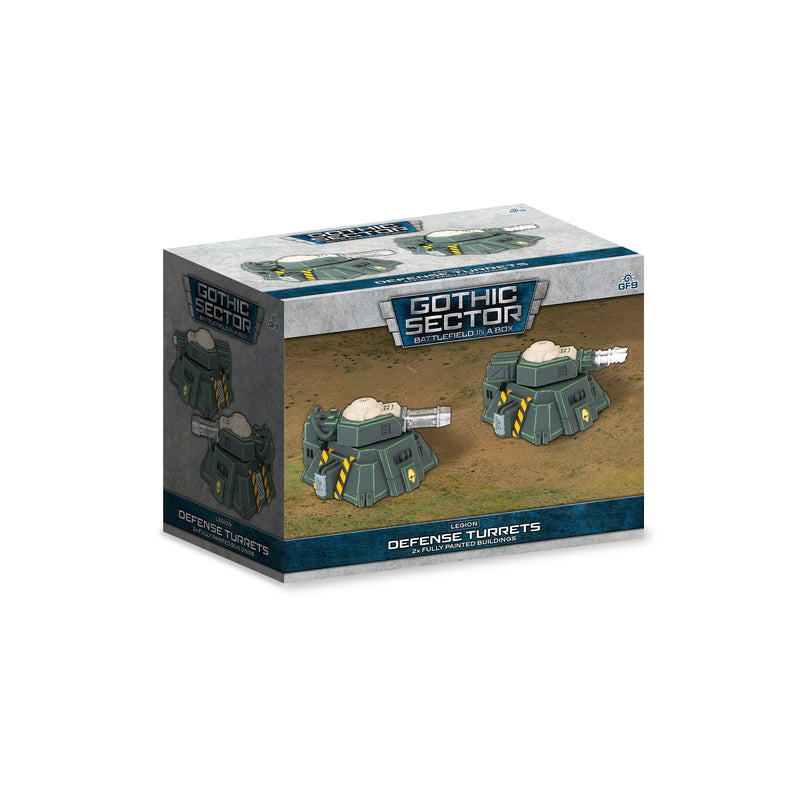 Battlefield in a Box: Gothic Sector - Legion Defense Turret (x2) (BB666)