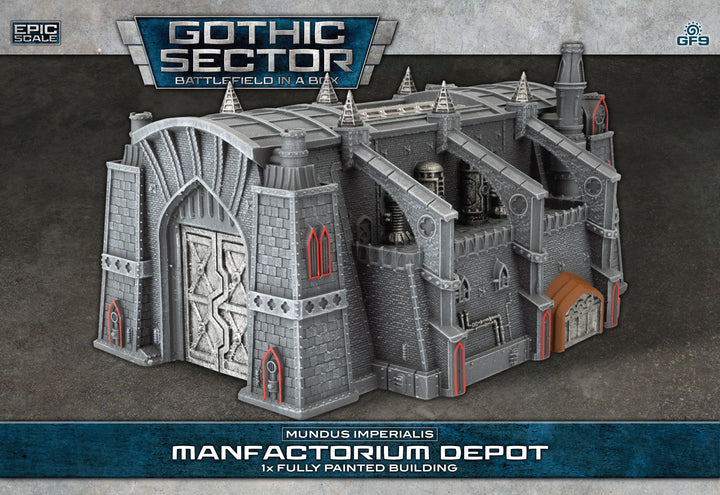 Battlefield in a Box: Mundus Imperialis - Manufactorium Depot (x1) (BB668)