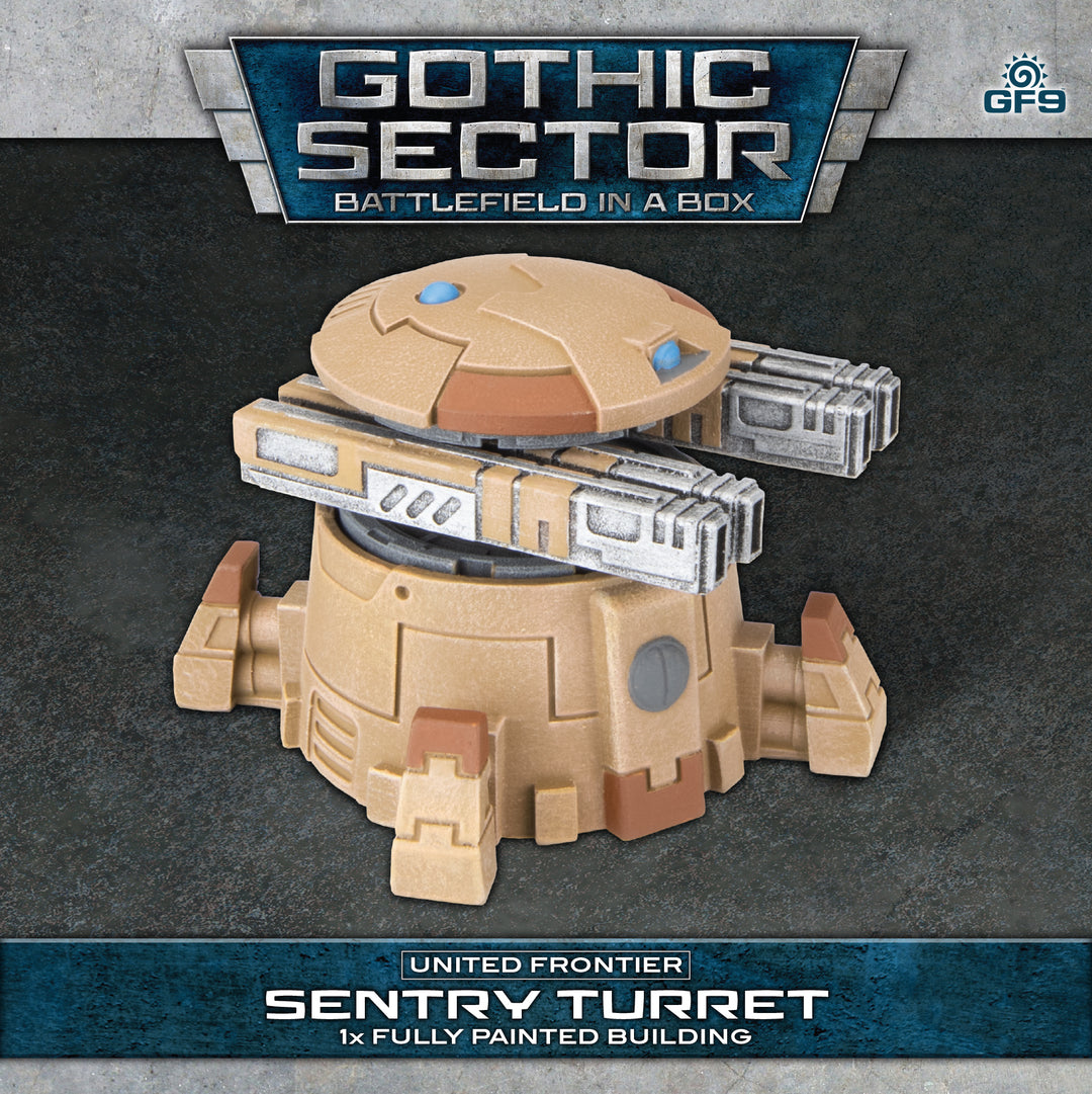 Battlefield in a Box: Gothic Sector - United Frontier Sentry Turret (x1) (BB674)