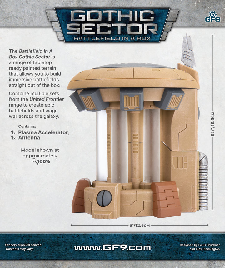 Battlefield in a Box: Gothic Sector - United Frontier Plasma Accelerator (BB677)