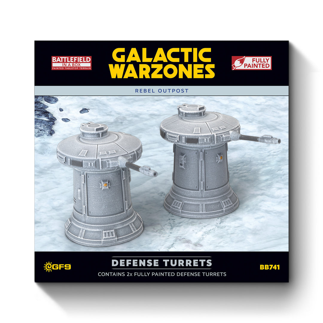 Galactic Warzones: Rebel Outpost Defense Turrets (BB741)